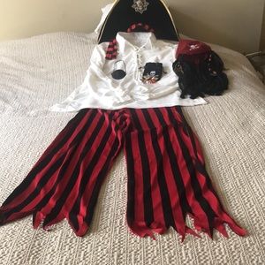 Pirate Halloween Costume with so many accessories! Adult large